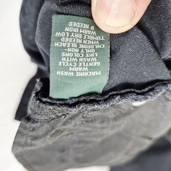 Lauren Ralph Lauren Heritage Jeans Co. Women’s Size 10 Black Stretch Denim Jeans - Picture 10 of 14